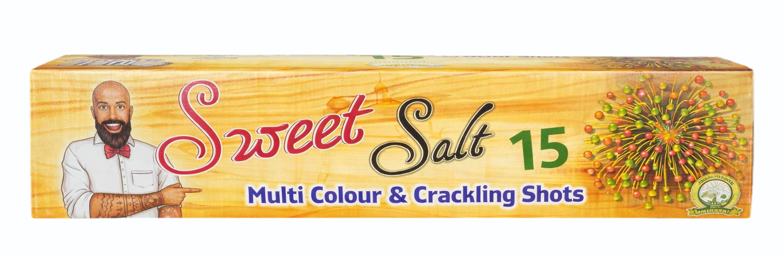 15 multicolour smoke shot (sweet and salt)