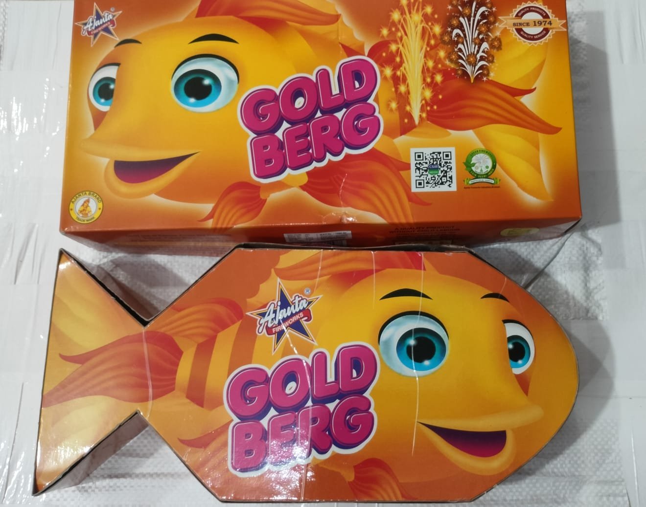 GOLD BERG (2 Steps Glittering Toy Fountain)