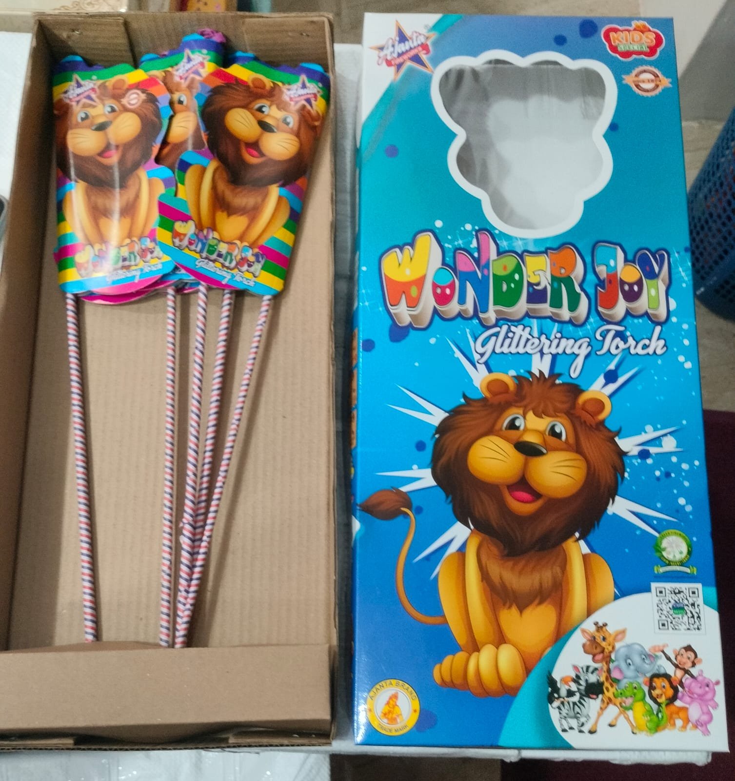 WONDER JOY- 5PCS ( Glittering Torch)