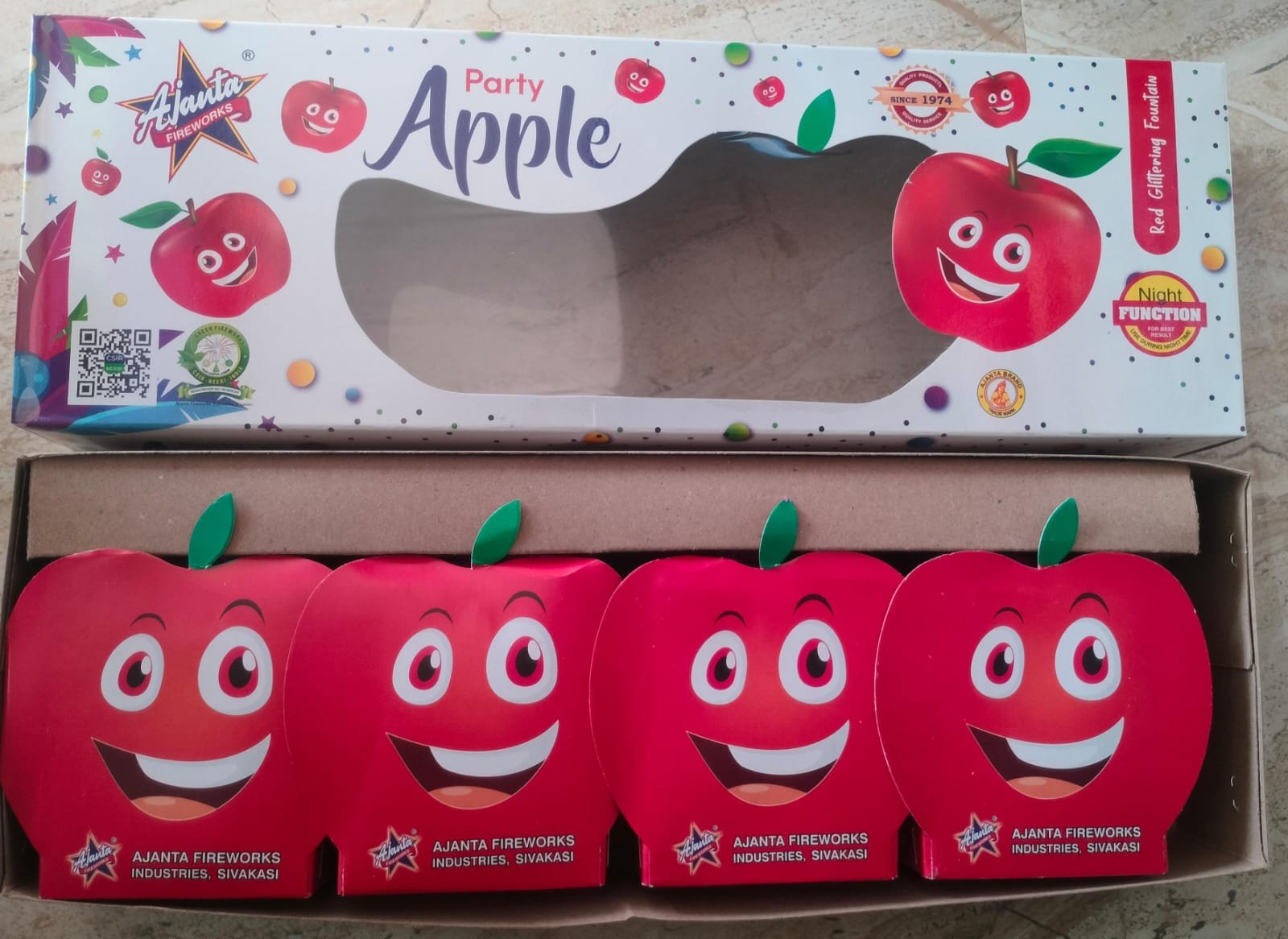 PARTY APPLE 5 PCS