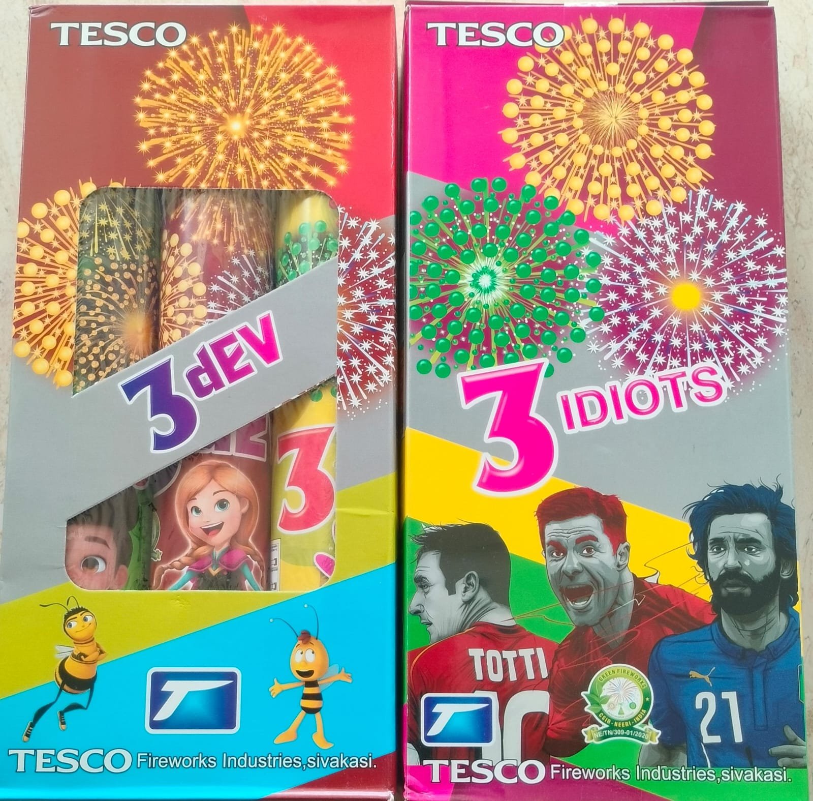2  INCH TESCO ( 1 BOX 3 PCS)